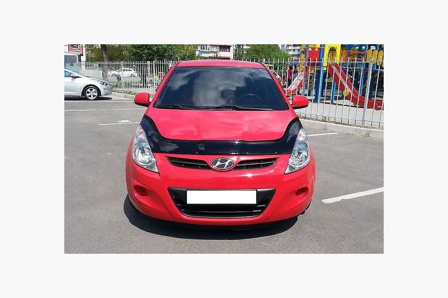Hyundai I-20 2008-2012 гг. Дефлектор капота VIP Image