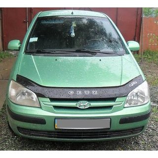 Дефлектор капота 2002-2005 (VIP) Hyundai Getz 2002- гг. фото 1