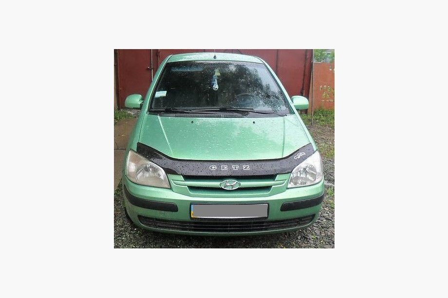Hyundai Getz 2002- гг. Дефлектор капота 2002-2005 (VIP) Image