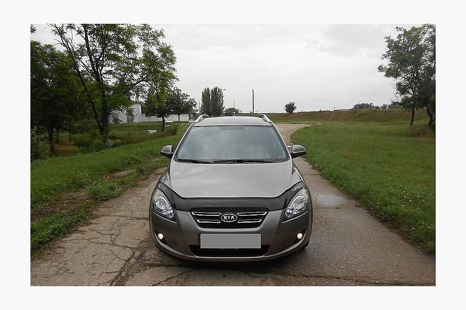 Kia Ceed 2007-2012 гг. Дефлектор капота 2006-2009 (VIP) Image