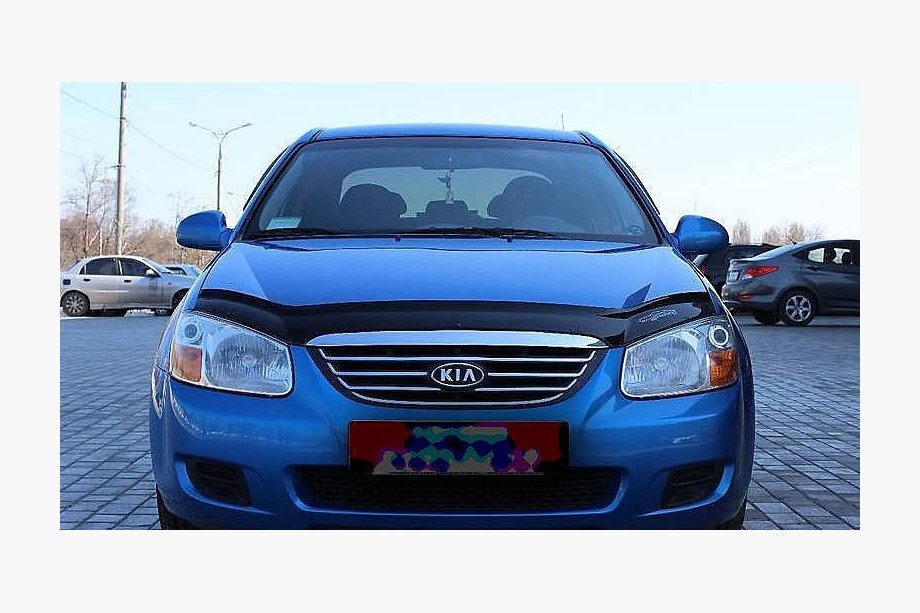 Kia Cerato 2004-2009 Дефлектор капота (VIP) Image