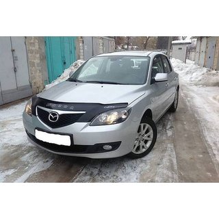 Дефлектор капота HB (VIP) Mazda 3 2003-2009 гг.