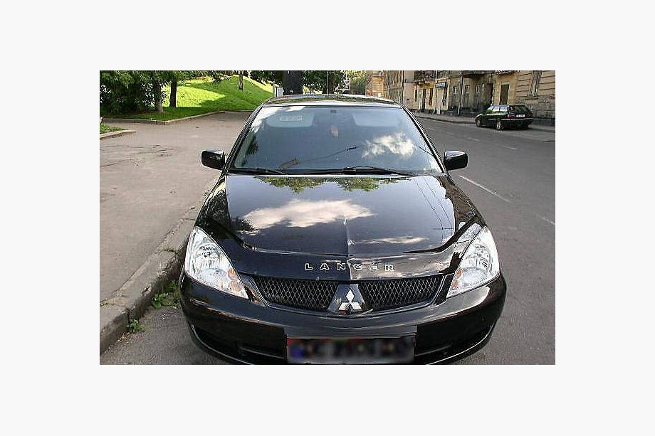 Mitsubishi Lancer 9 2004-2008 гг. Дефлектор капота (VIP) Image