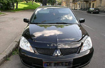 Mitsubishi Lancer 9 2004-2008 гг. Дефлектор капота (VIP) фото 1