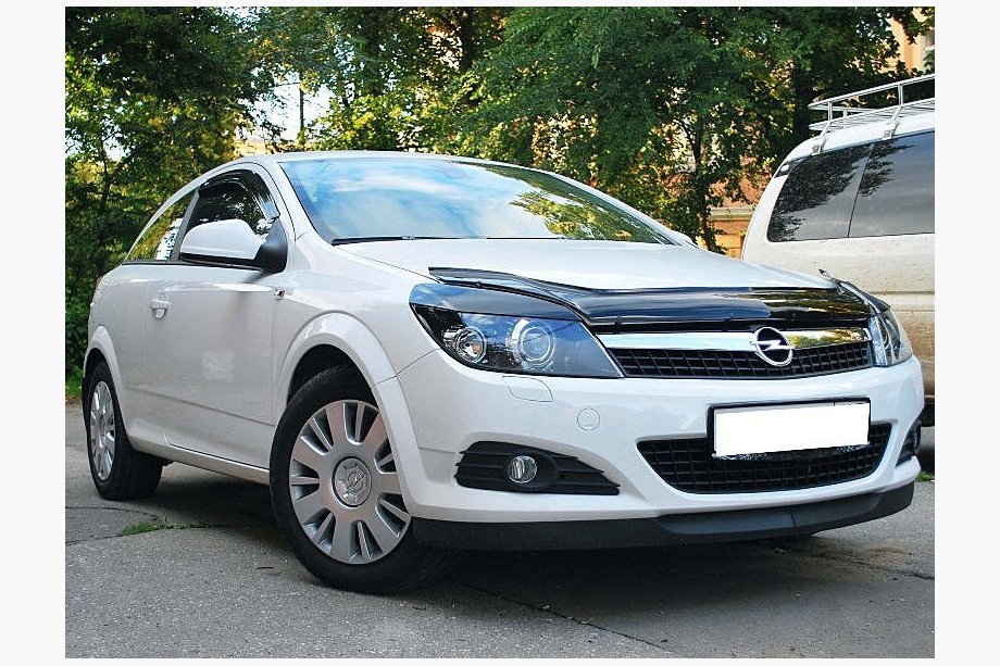 Opel Astra H 2004-2013 гг. Дефлектор капота (VIP) Image