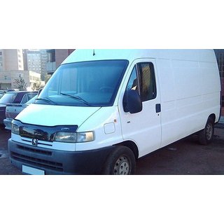 Дефлектор капота (1994-2002, VIP) Peugeot Boxer 1994-2006 гг. фото 1