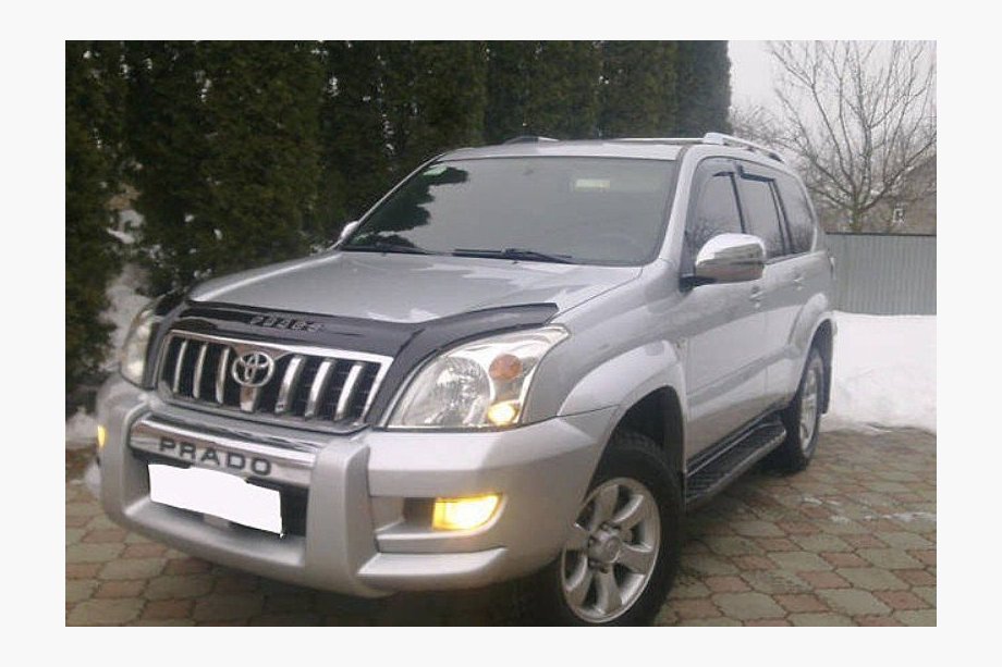 Toyota Prado 120 Дефлектор капота (VIP) Image