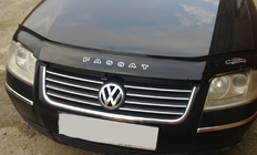 Volkswagen Passat B5 1997-2005 гг. Дефлектор капота 2001-2005 (VIP) фото 1