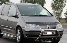 Volkswagen Sharan 1995-2010 гг. Дефлектор капота 2000+ (VIP) фото 1