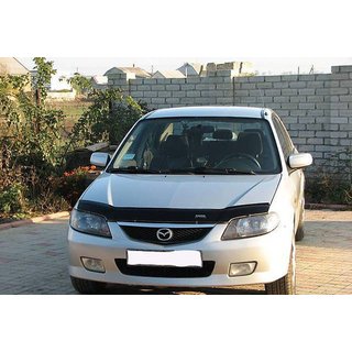 Дефлектор капота (VIP) Mazda 323 1977-2003 гг. фото 1