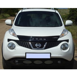 Дефлектор капота (VIP) Nissan Juke 2010-2019 гг. фото 1