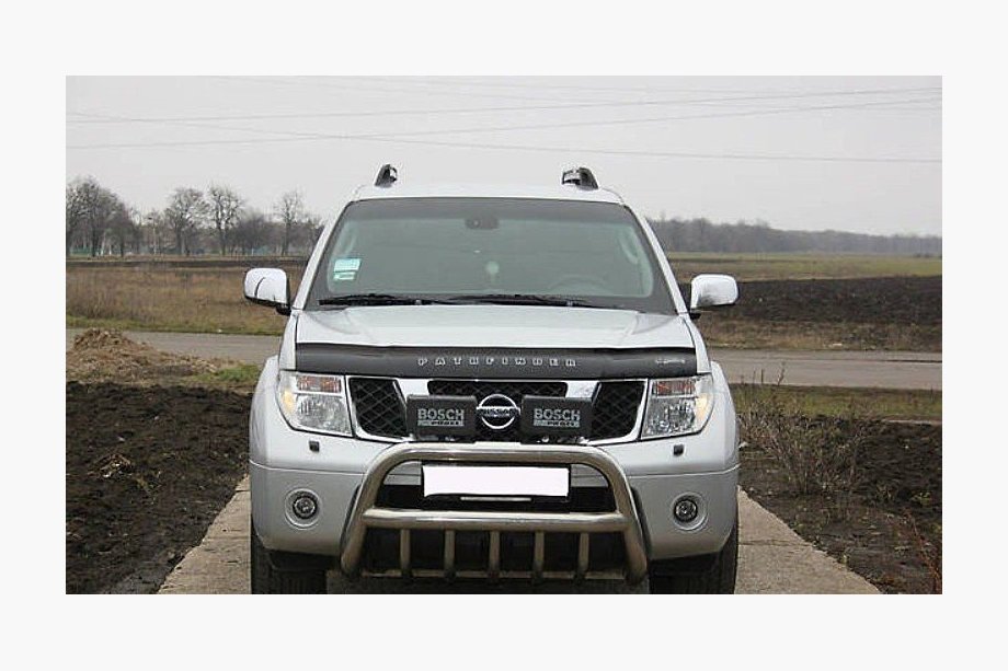 Nissan Pathfinder R51 2005-2014 гг. Распродажа Дефлектор капота (2005-2010, VIP) Image