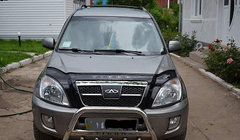 Chery Tiggo 1 2005-2016 гг. РАСПРОДАЖА! Дефлектор капота (VIP) фото 1