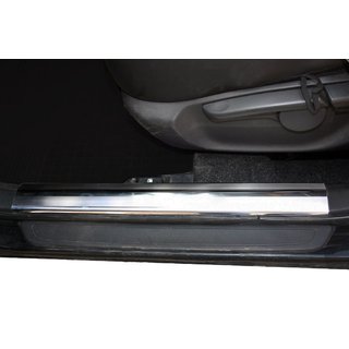 Накладки на внутренние пороги из нержавеющей стали (4 шт.) Toyota Corolla 2007-2013 гг.