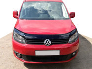 Volkswagen Caddy 2010-2015 гг. Дефлектор капота (FLY) фото 1