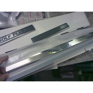 Накладки на Пороги Nataniko (4 шт., Нержавейка) Volkswagen Golf Plus 2004-2014 гг.