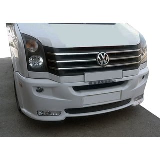 Передний бампер 2012↗ (Era с уклоном, грунтованный под покраску) Volkswagen Crafter 2006-2016 гг. фото 1