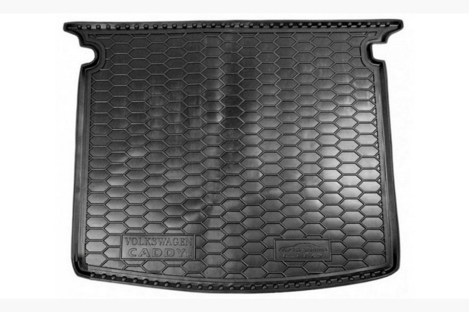 Volkswagen Caddy 2004-2010 гг. Коврик багажника Life (Autogumm, пластик) Image