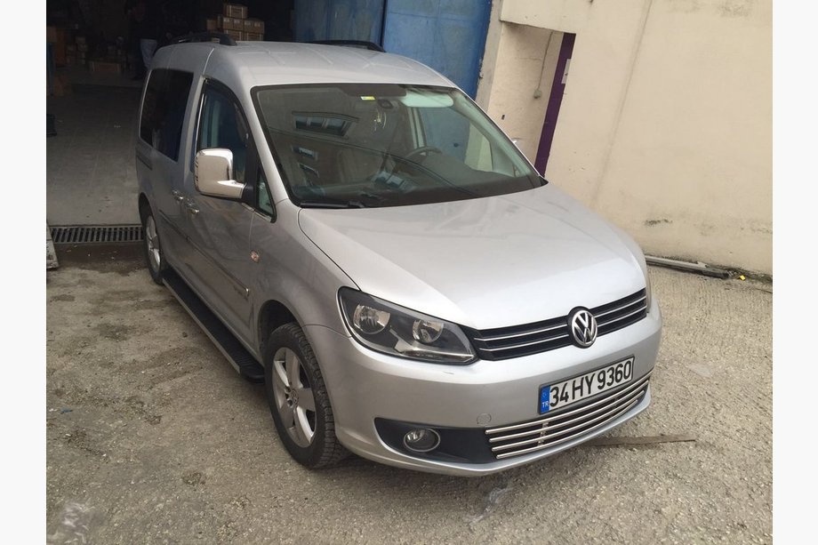 Volkswagen Caddy 2015-2020 гг. Накладки на Зеркала Вариант 1 (2 шт) Фото 3
