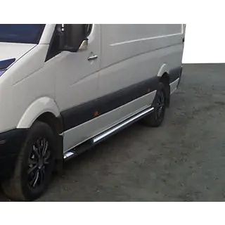 Боковые трубы (2 шт., нержавейка)