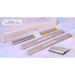 Накладки на пороги Natanika Standard (4 шт, нержавейка) Volkswagen Passat СС 2008-2017 гг.