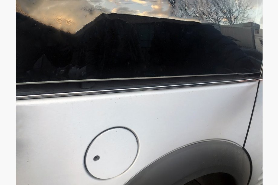 Fiat Doblo I 2005-2010 гг. Молдинг на сдвижную дверь (2 шт., нержавейка) Image