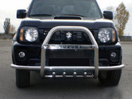 Кенгурятник с усами QT007 (нерж) фото 1 Кенгурятник с усами QT007 (нерж) фото 1