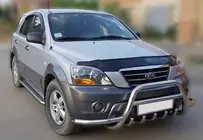 Kia Sorento I BL 2002-2009 гг. Кенгурятник WT003-Exclusive (нерж.) фото 1