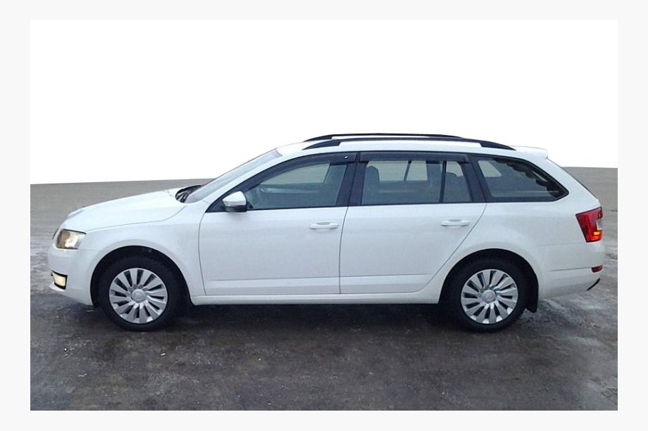 Skoda Octavia III A7 2013-2019 гг. РАСПРОДАЖА! Задние ветровики SW (4 шт, HIC) Image