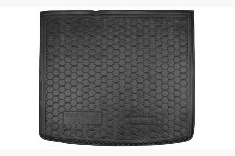 Volkswagen Touareg 2002-2010 гг. Коврик багажника (пластик) Image