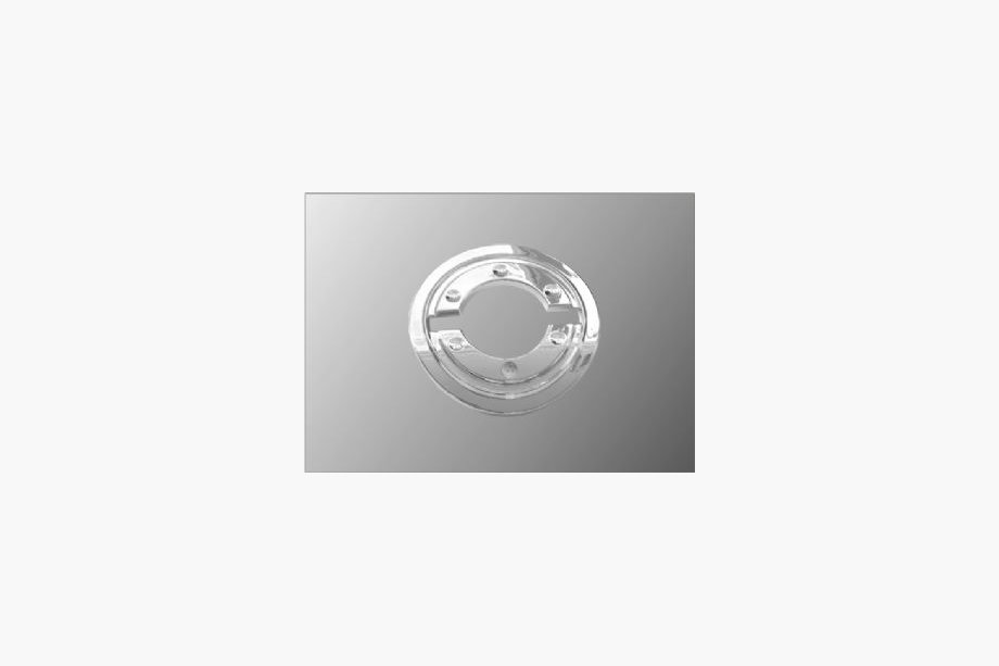 Volkswagen Tiguan 2007-2016 гг. Накладка на бак (пластик) Image