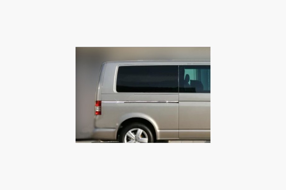 Volkswagen T6 2015-2024 гг. Молдинги раздвижной двери (короткая база) Image