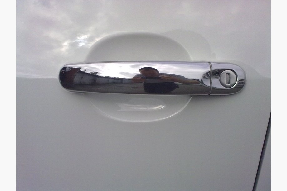 Volkswagen Jetta 2006-2011 гг. Хромированные Накладки на Ручки Дверей (4 шт, Нержавейка) OmsaLine - Итальянская Нержавейка Фото 4