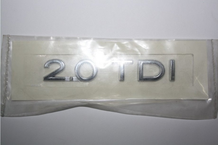Надпись 2.0 TDI Image Надпись 2.0 TDI Image
