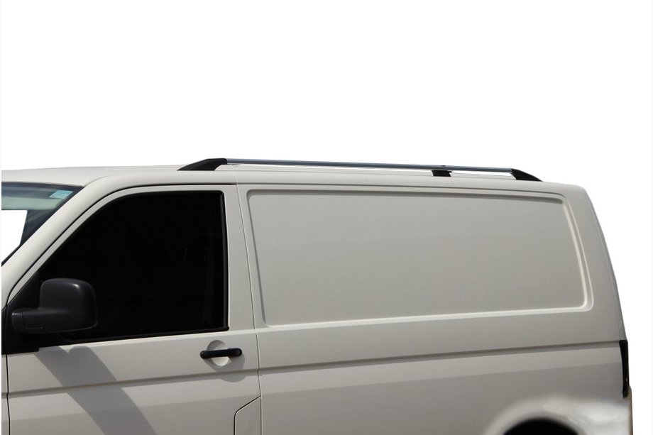 Volkswagen T6 Рейлинги Хром стальное крепление на длинную базу Image