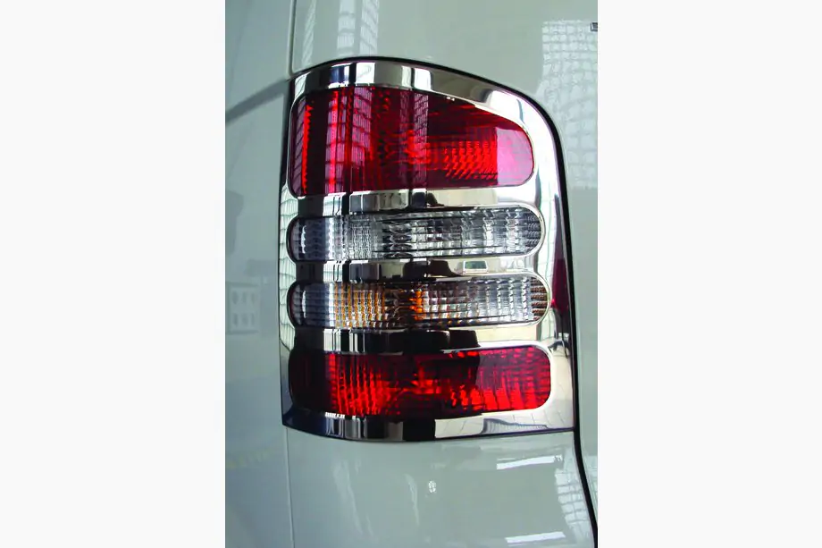 Volkswagen T5 2010-2015 гг. Накладки на Задние Фонари (2 шт., Нержавейка) Фото 6