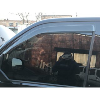 Ветровики на окна (2 шт, Sunplex) Volkswagen T6 2015-2024 гг. фото 3