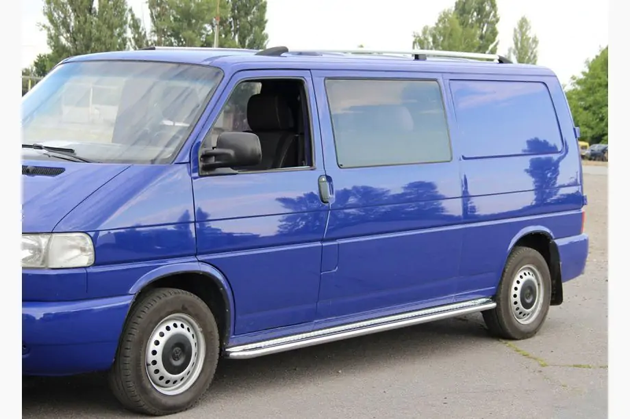 Volkswagen T4 Transporter 1990-2003 гг. Хромированные Рейлинги Image