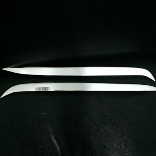 Реснички на фары (2 шт, под покраску) Skoda Fabia 2000-2007 гг. фото 2