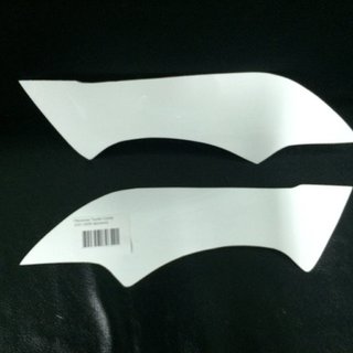 Реснички на фары (2 шт, под покраску) Toyota Corolla 2002-2007 гг.