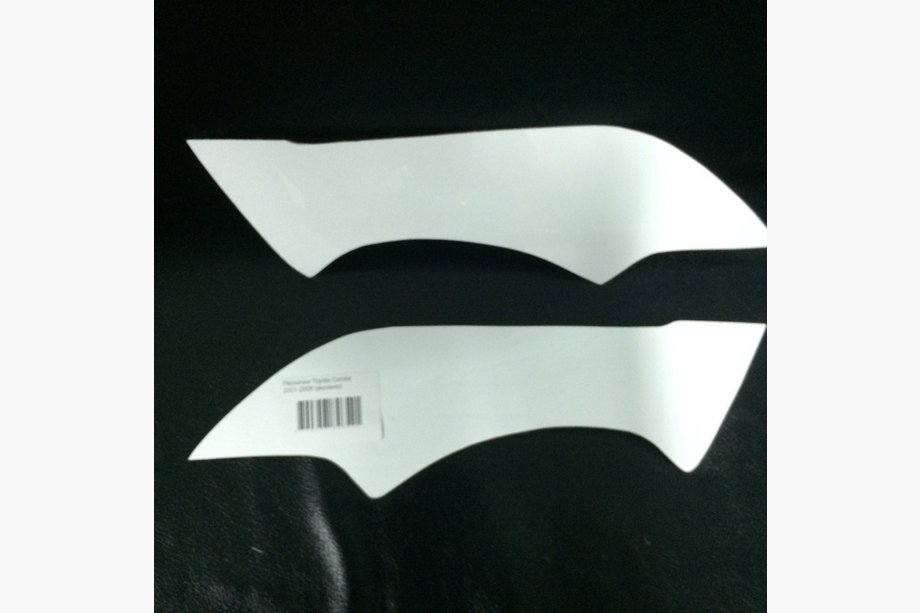 Toyota Corolla 2002-2007 гг. Реснички на фары (2 шт, под покраску) Image