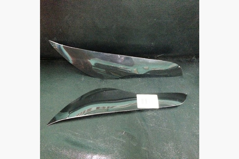 Fiat Albea 2002-2012 гг. Распродажа! Реснички на фары (2 шт, под покраску) Image