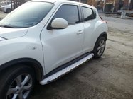 Боковые пороги WhiteLine (2 шт., алюминий) фото 1