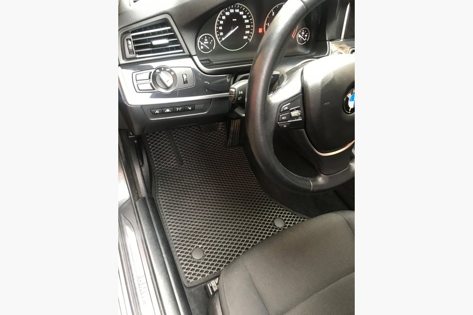 BMW 5 серия F10/F11 2010–2016 гг. Коврики 2013-2016 (EVA, Черные) Image
