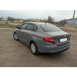 Ветровики на окна (4 шт, MyRacing) Fiat Tipo 2016- гг. фото 2