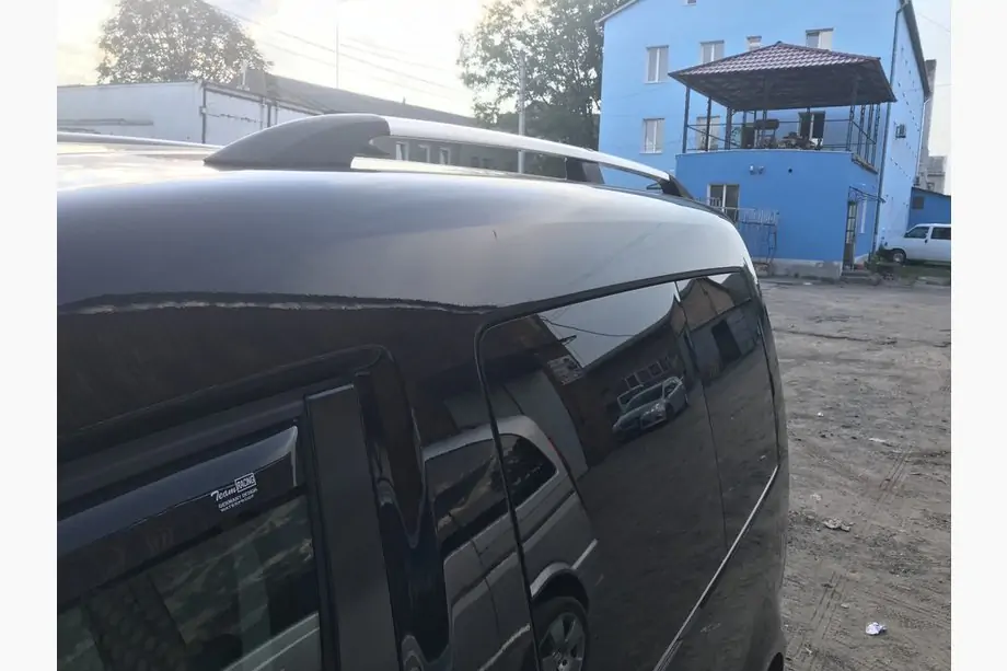 Volkswagen Caddy 2010-2015 гг. Хромированные Рейлинги Стандартная база, Пластиковая опора