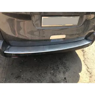 Накладка на задний бампер OmsaLine Нержавейка Toyota Proace 2016- гг. фото 3
