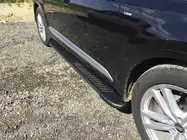 Audi Q7 2015–2026 гг. Боковые Подножки Bosphorus Yeni Black (2 шт., Алюминий) фото 1