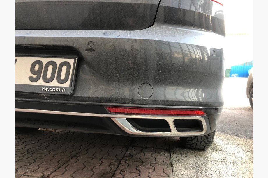 Насадки на глушитель Carmos SD/SW (2019+, 3 шт, нержавейка) Image