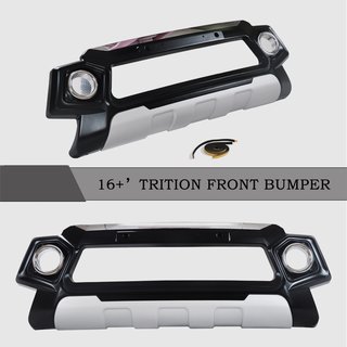 Передняя накладка (ABS) Mitsubishi L200 2015-2024 гг. фото 1